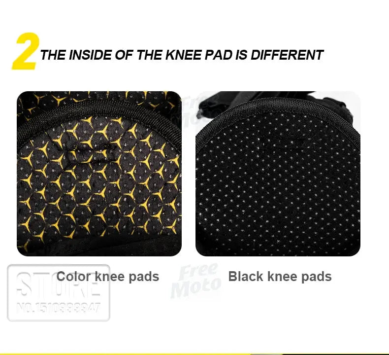 Motocross Knee & Elbow Pads – Off-Road Motorcycle Protective Gear LanRider