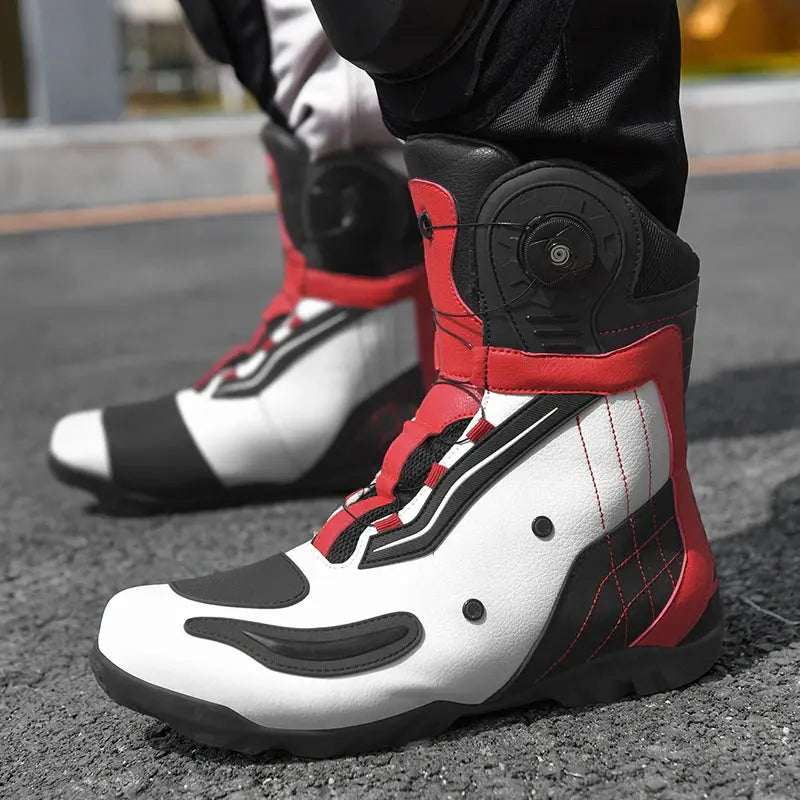 Retro Biker Boots – Durable, Anti-Slip & Comfort LanRider