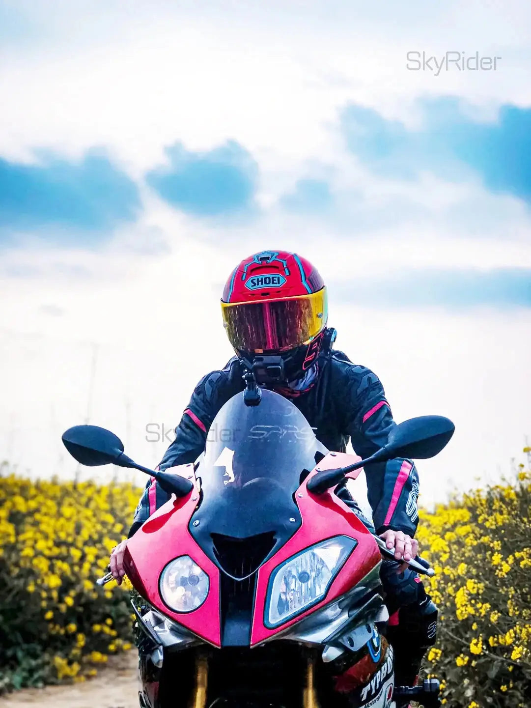 Helmet shoei X-14 x14 RED LanRider