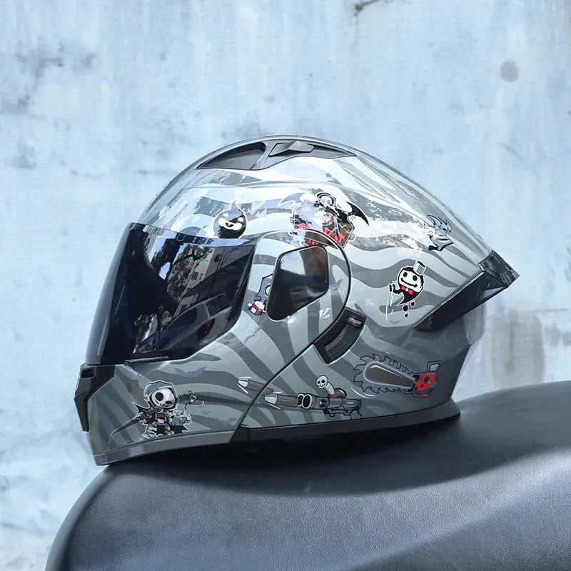 Semi-Full Helmet – Adhesive LanRider