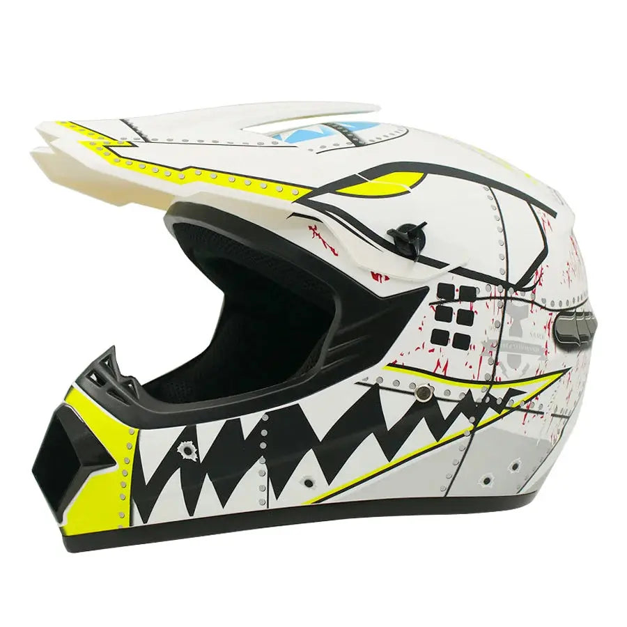 Motocross and Off-Road Helmet Set LanRider