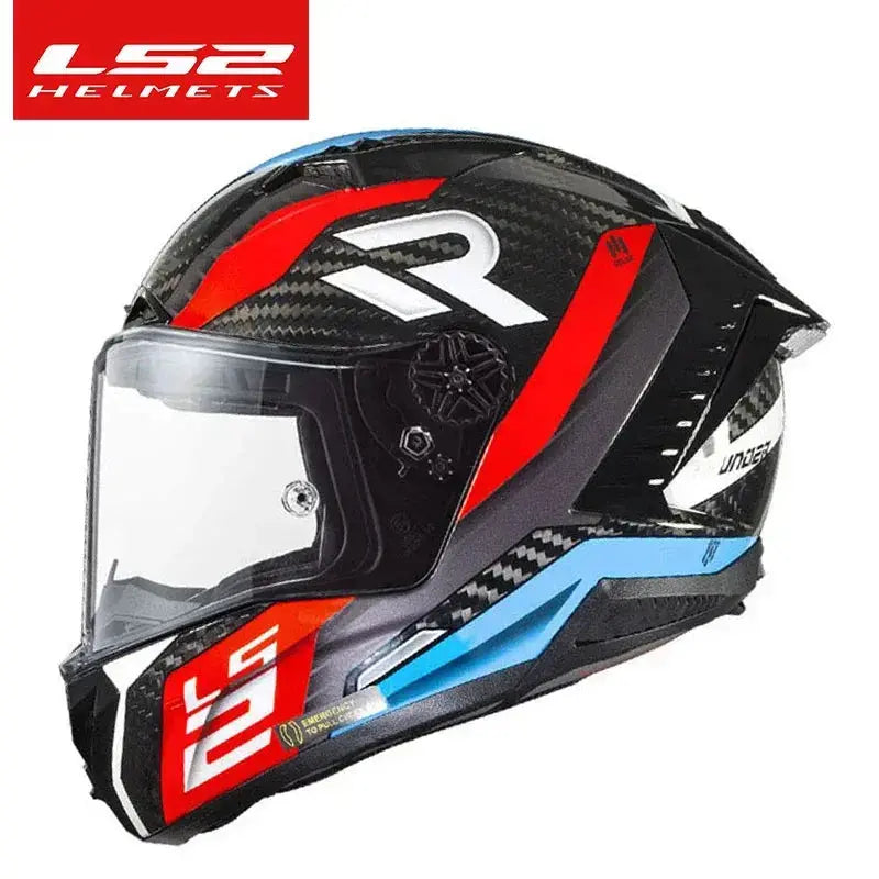 LS2 Thunder FF805 Full-Face Carbon Motorcycle Helmet LanRider