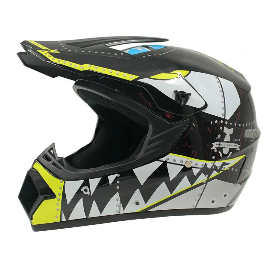 Motocross and Off-Road Helmet Set LanRider