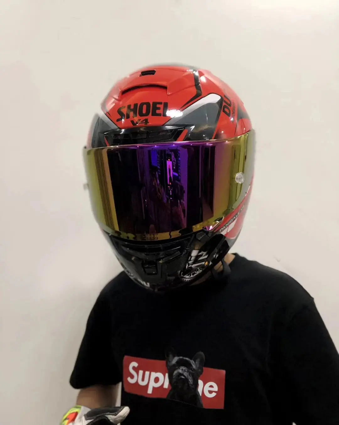 Shoei X14 Red Full-Face Motorcycle Helmet – Racing LanRider