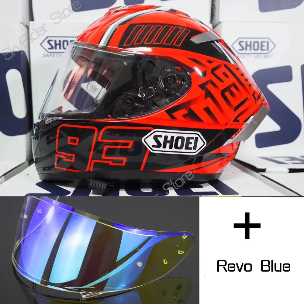 Helmet shoei X-14 x14 RED LanRider
