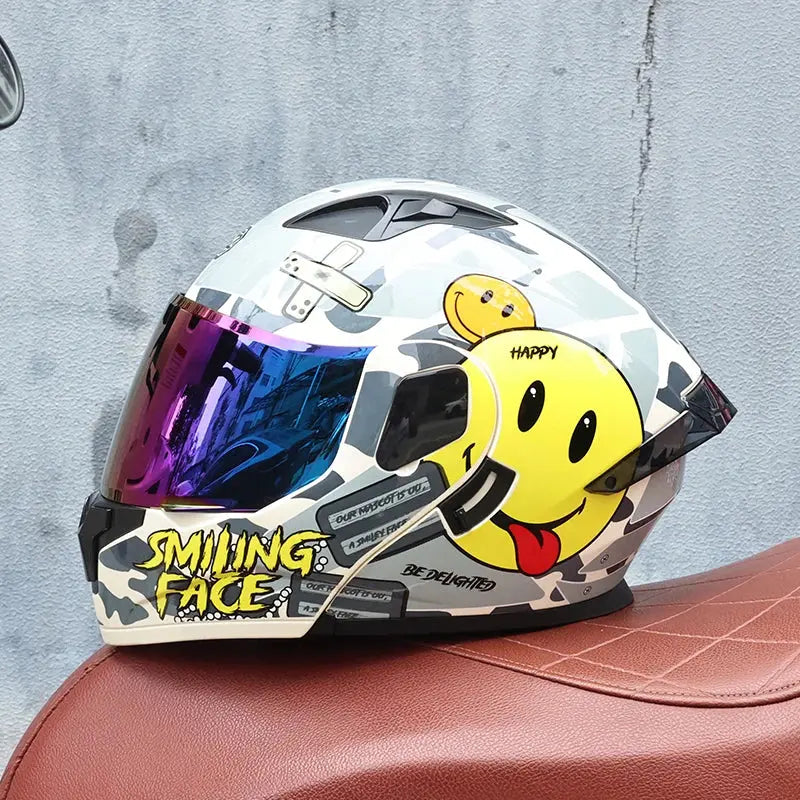 Semi-Full Helmet – Adhesive LanRider