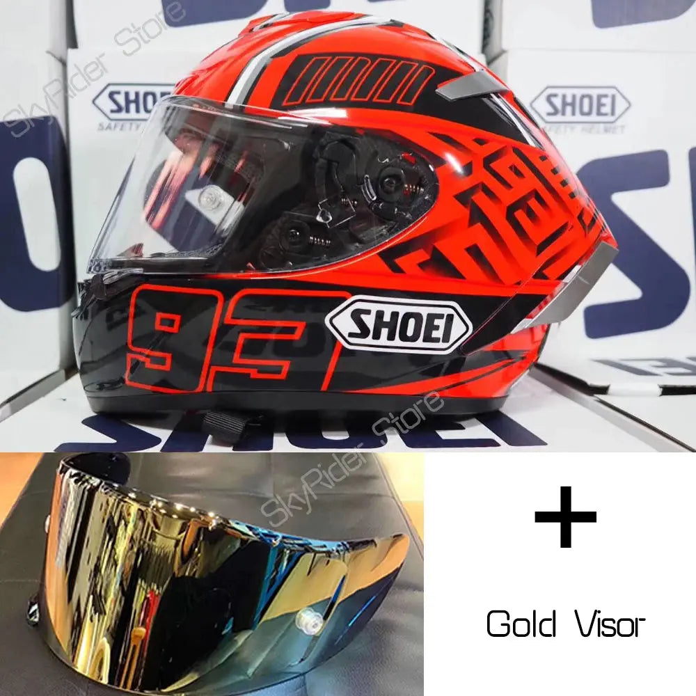 Helmet shoei X-14 x14 RED LanRider