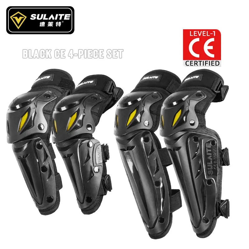 Motocross Knee & Elbow Pads – Off-Road Motorcycle Protective Gear LanRider