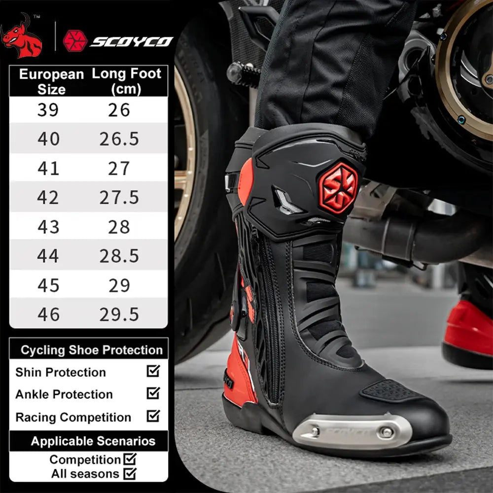 anti-slip boots racing LanRider