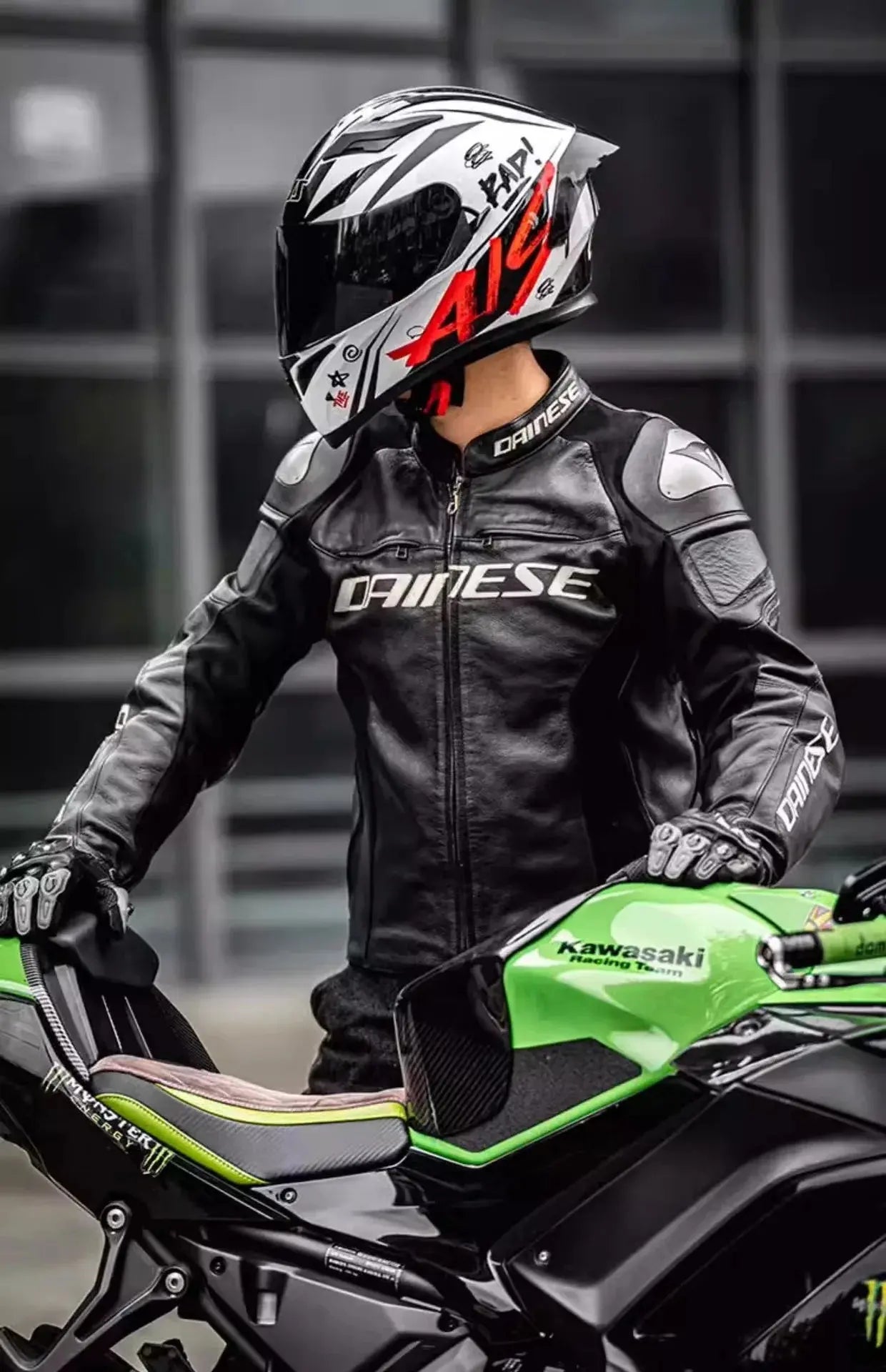 Full-Face Motorcycle Helmet – Double Lens, DOT Certified LanRider