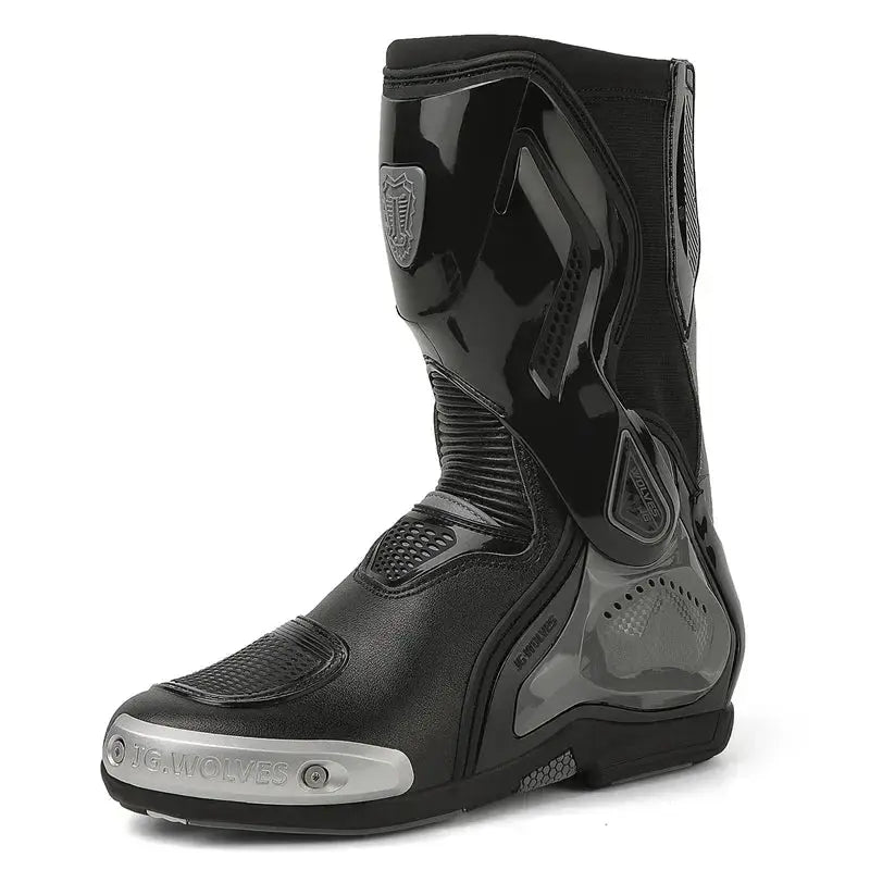 Motorcycle Racing Boots – Breathable & Protective LanRider