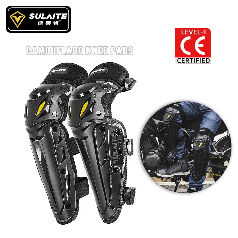 Motocross Knee & Elbow Pads – Off-Road Motorcycle Protective Gear LanRider