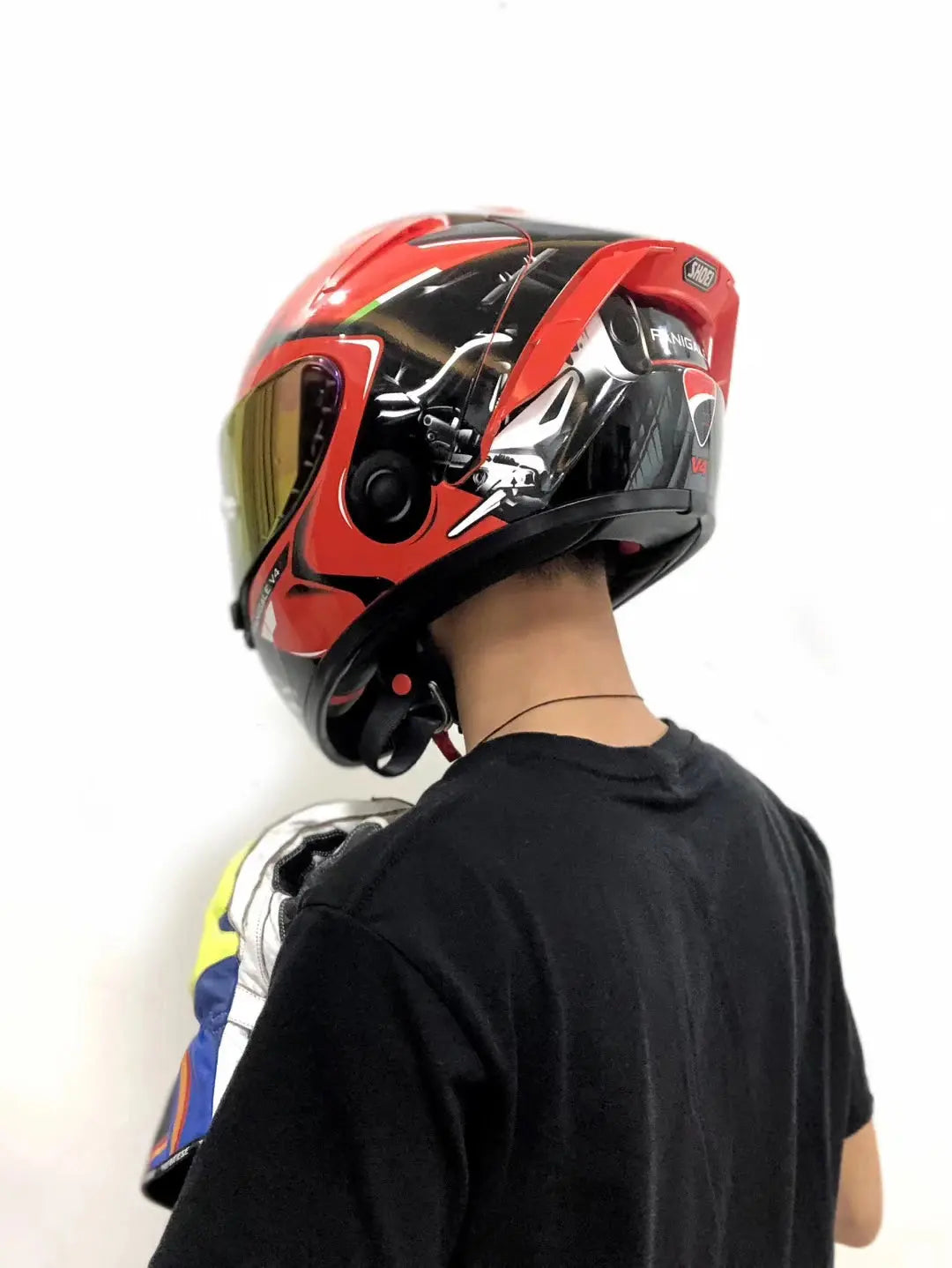 Shoei X14 Red Full-Face Motorcycle Helmet – Racing LanRider