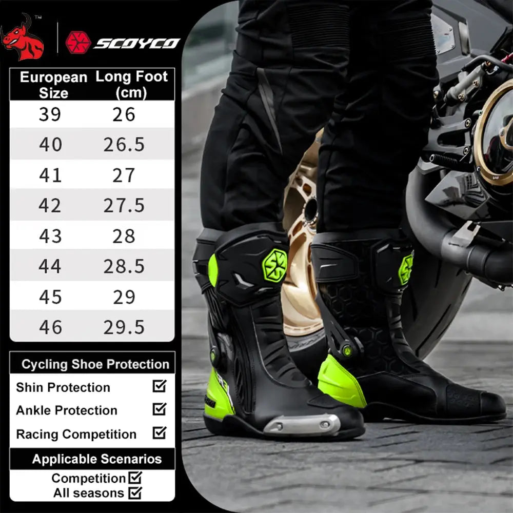 anti-slip boots racing LanRider