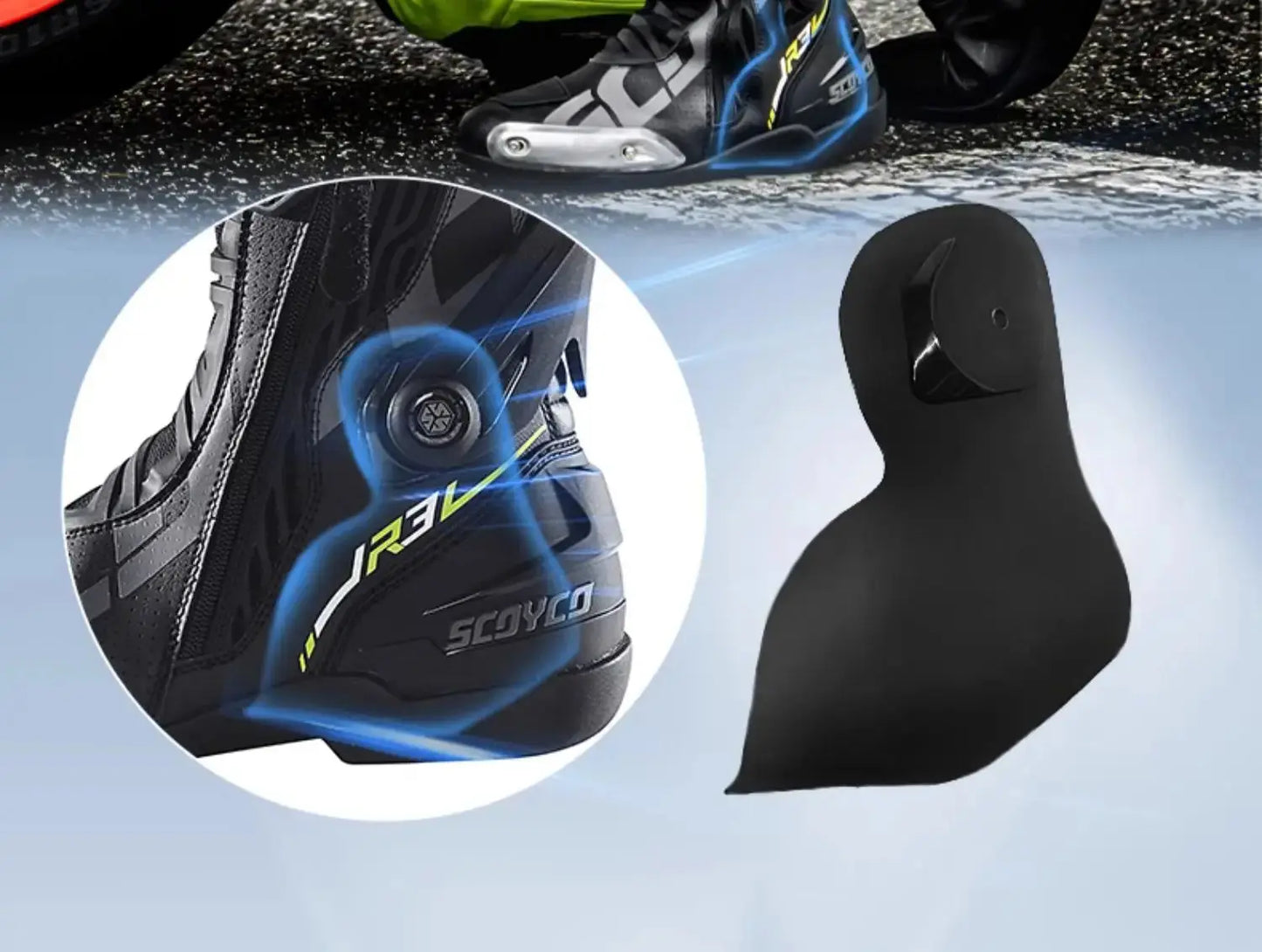 anti-slip boots racing LanRider