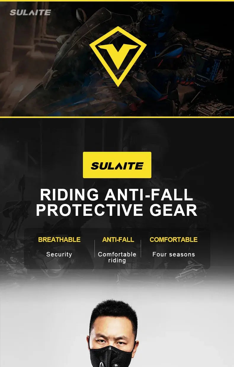 Motorcycle Armor Jacket – Racing Protective Gear for Motocross & ATV LanRider