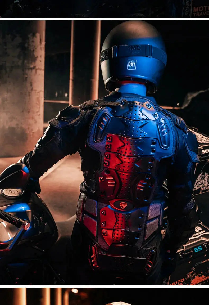 Motorcycle Armor Jacket – Racing Protective Gear for Motocross & ATV LanRider