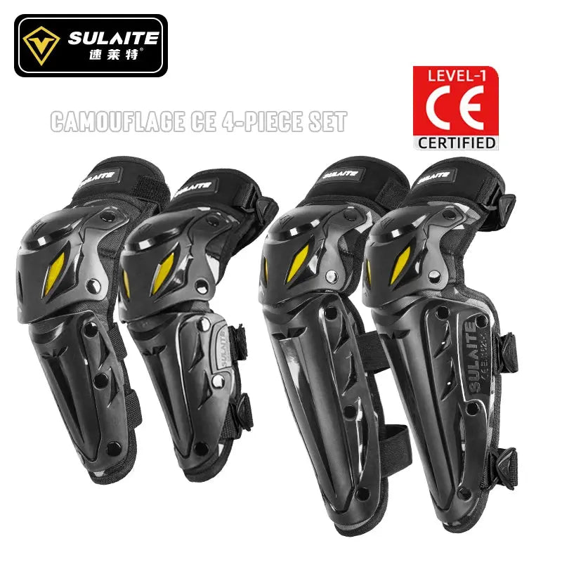 Motocross Knee & Elbow Pads – Off-Road Motorcycle Protective Gear LanRider