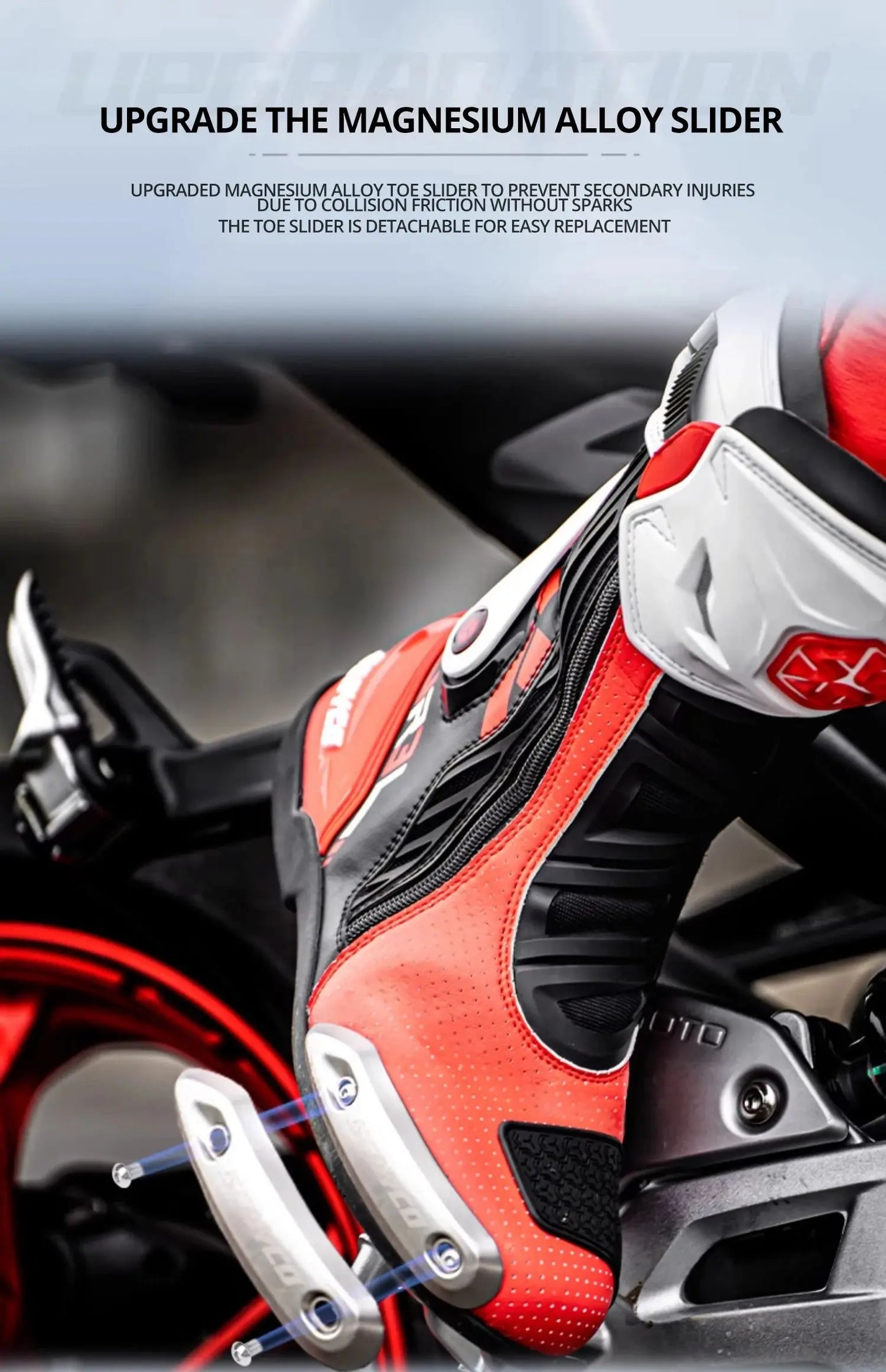 anti-slip boots racing LanRider