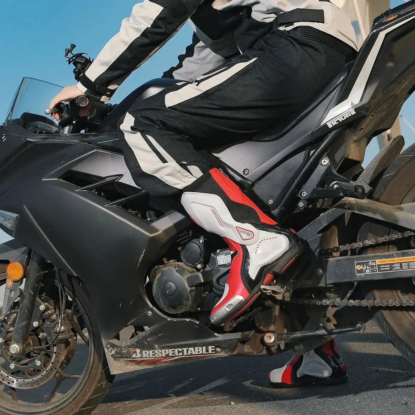 Motorcycle Racing Boots – Breathable & Protective LanRider