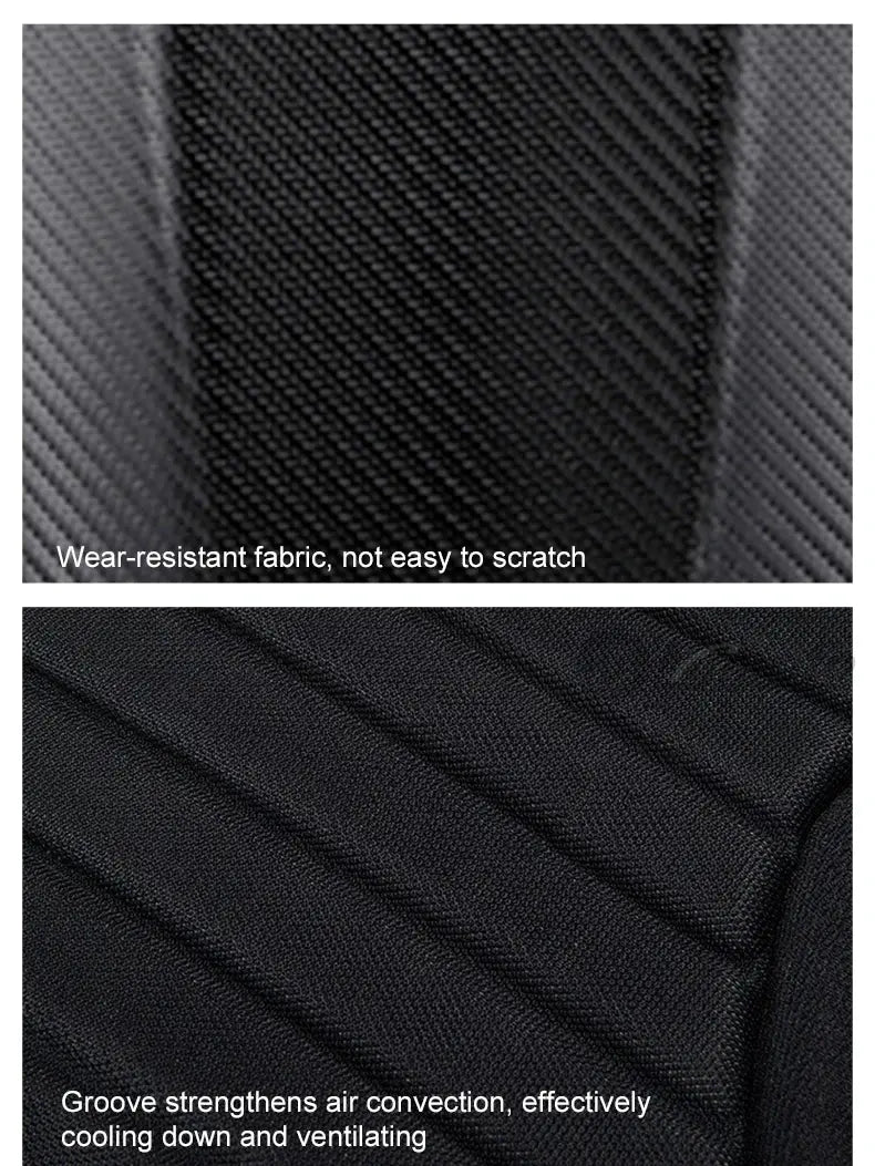 Carbon Fiber Motorcycle Backpack – Waterproof Hard Shell LanRider