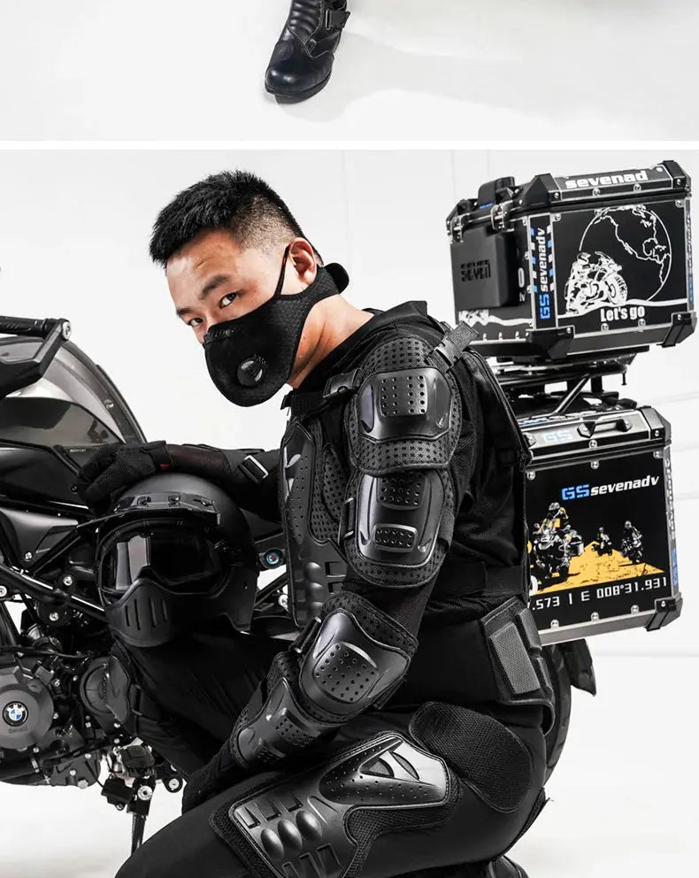 Motorcycle Armor Jacket – Racing Protective Gear for Motocross & ATV LanRider