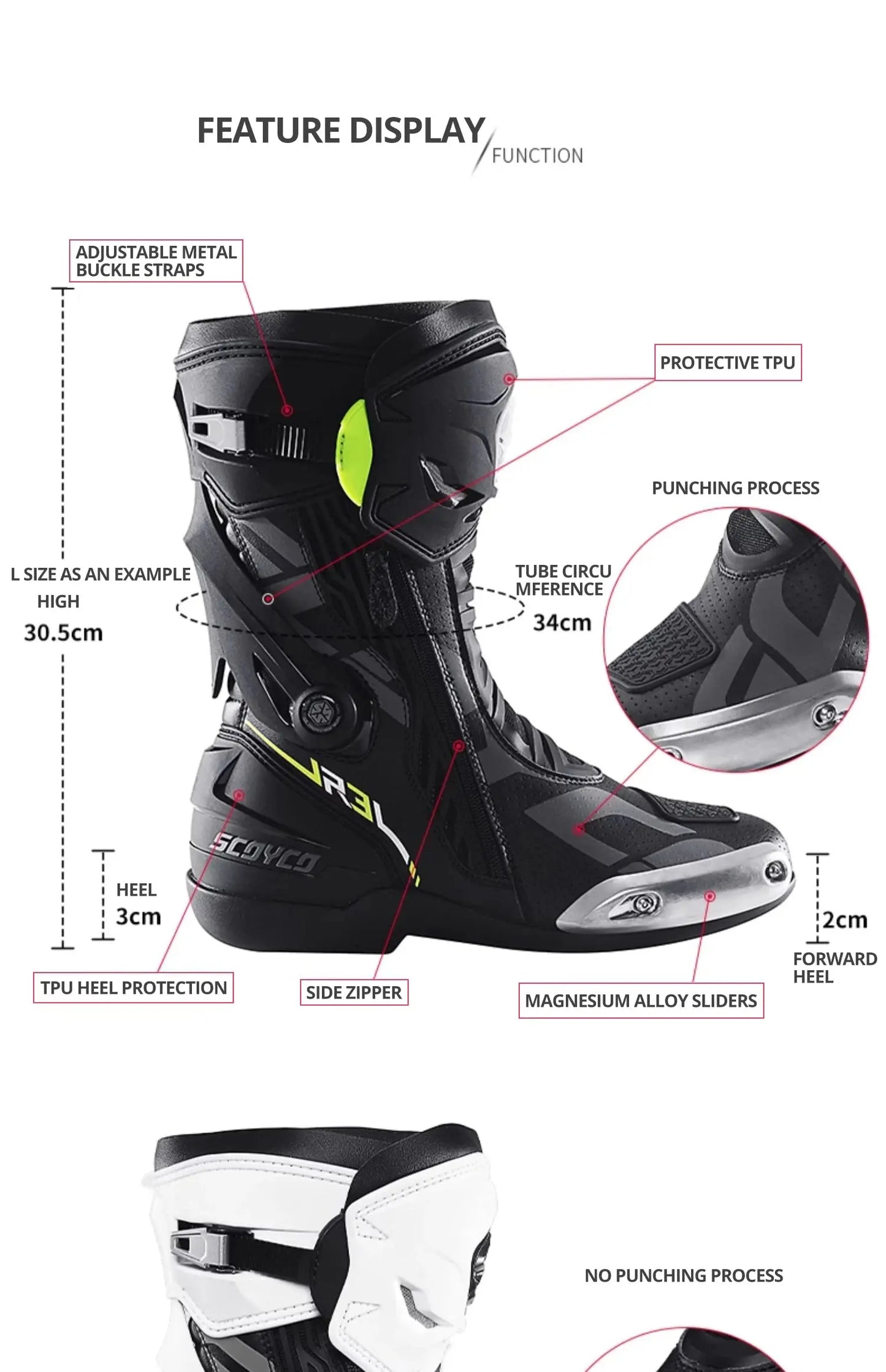 anti-slip boots racing LanRider