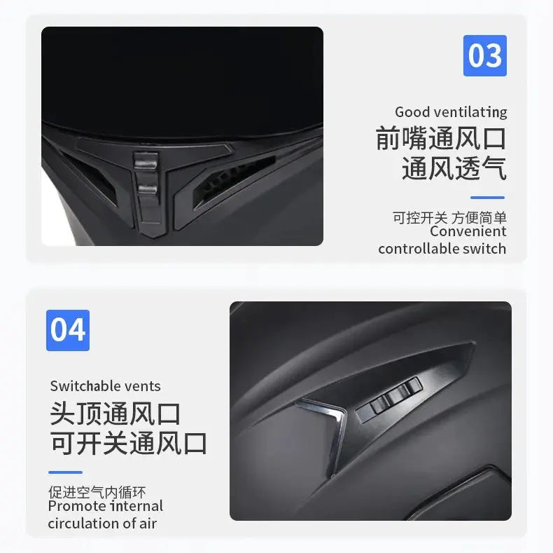 Double Visor Helmet LanRider