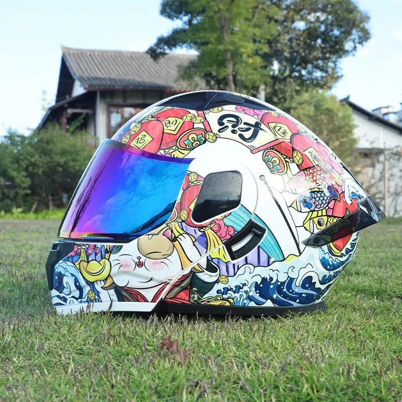 Semi-Full Helmet – Adhesive LanRider