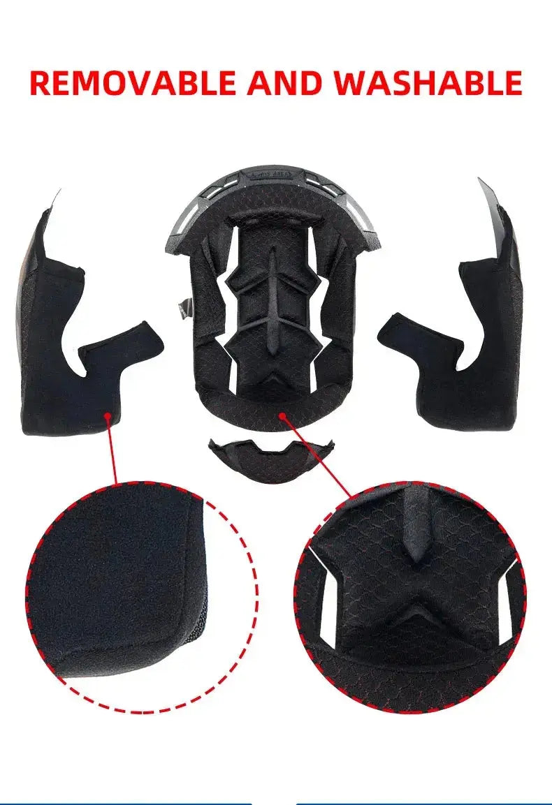LS2 Thunder FF805 Full-Face Carbon Motorcycle Helmet LanRider
