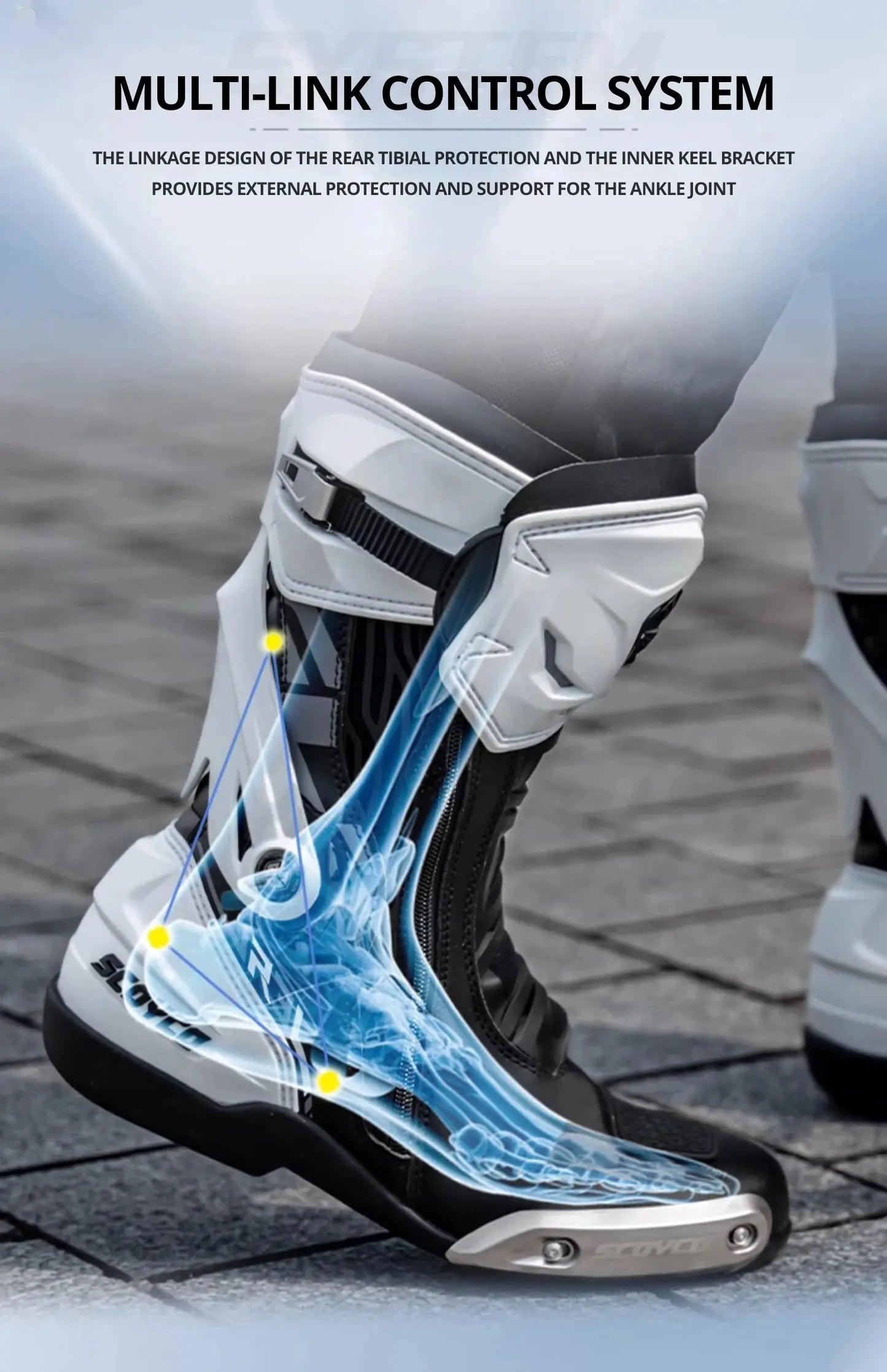 anti-slip boots racing LanRider
