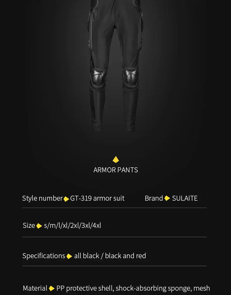 Motorcycle Armor Jacket – Racing Protective Gear for Motocross & ATV LanRider