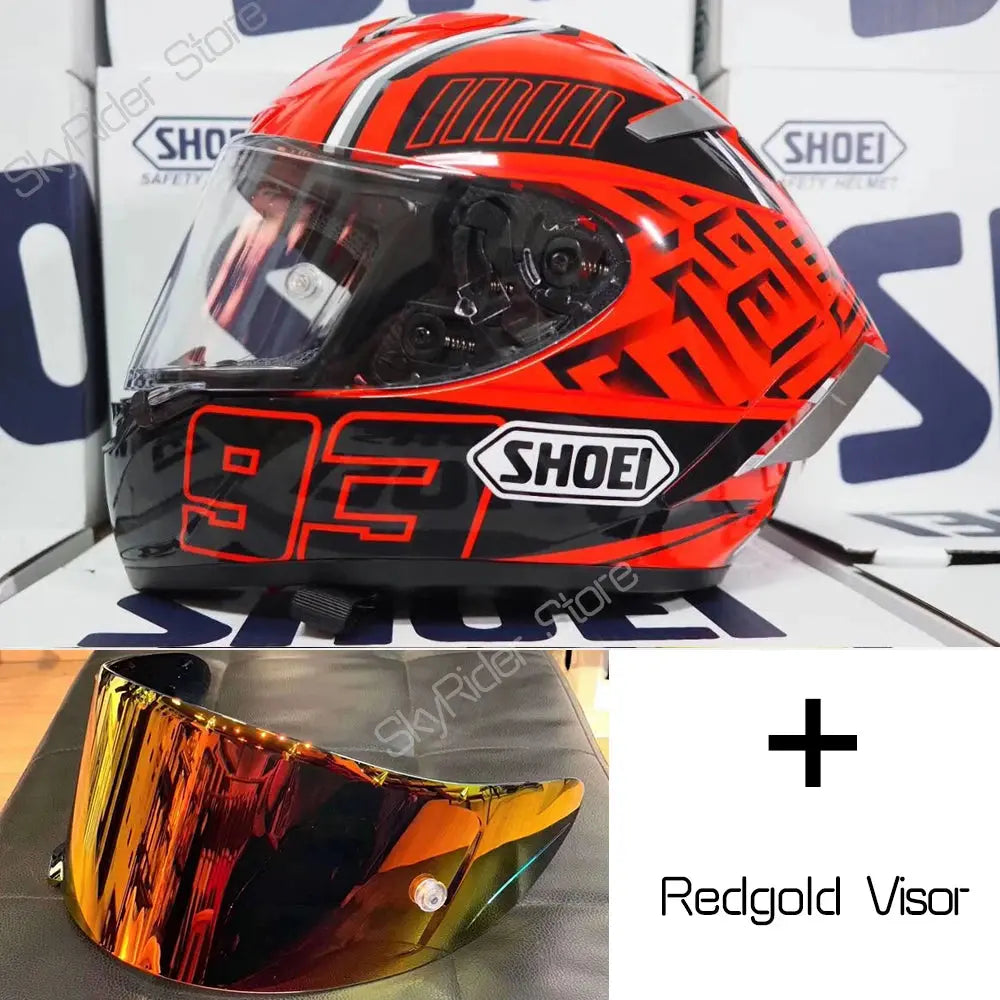 Helmet shoei X-14 x14 RED LanRider
