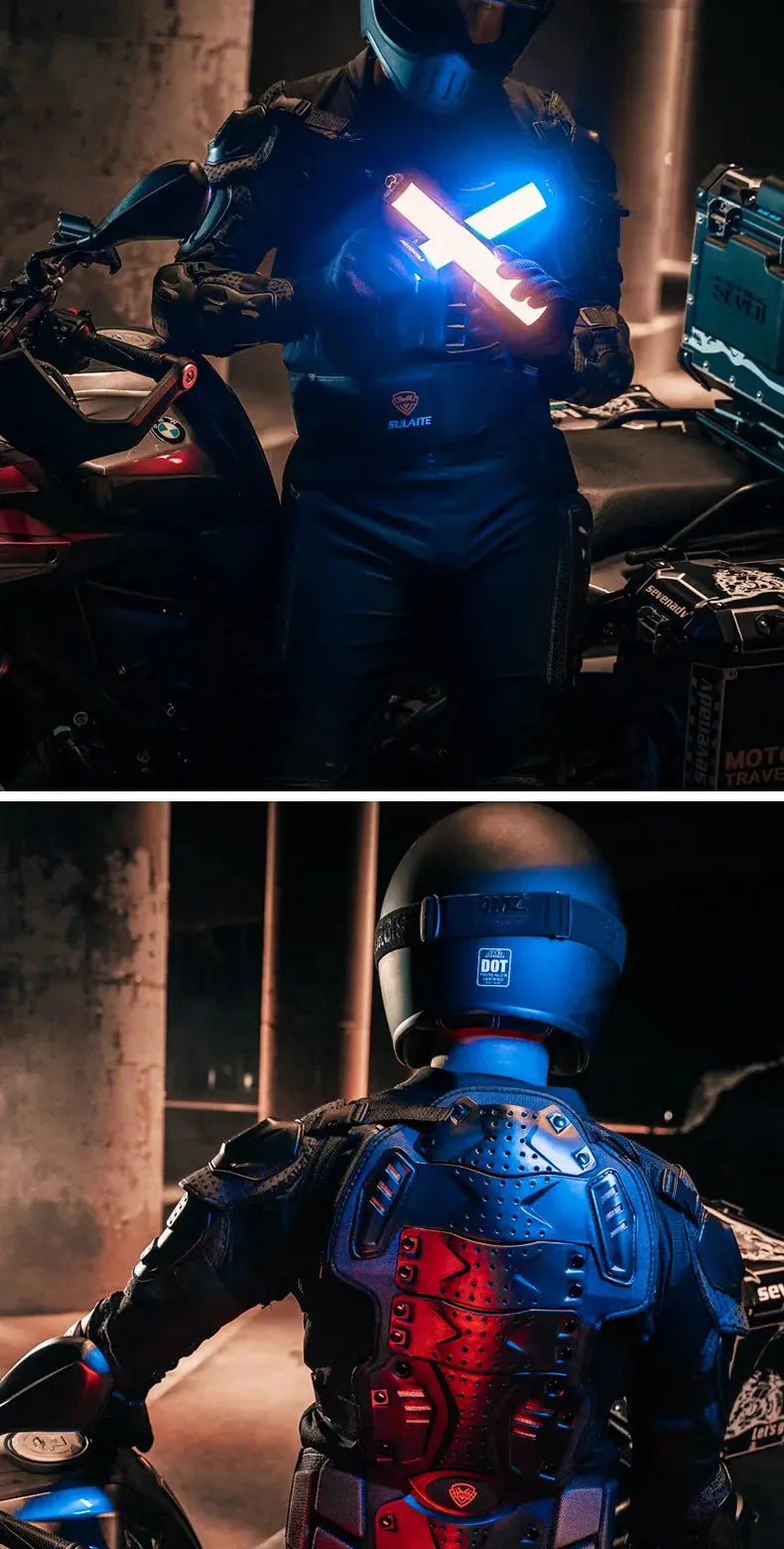 Motorcycle Armor Jacket – Racing Protective Gear for Motocross & ATV LanRider