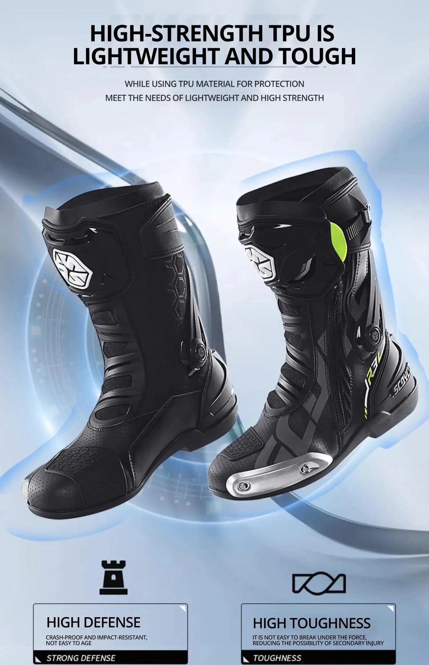 anti-slip boots racing LanRider