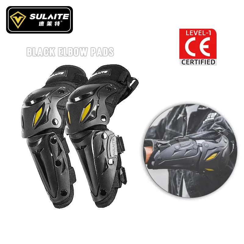 Motocross Knee & Elbow Pads – Off-Road Motorcycle Protective Gear LanRider