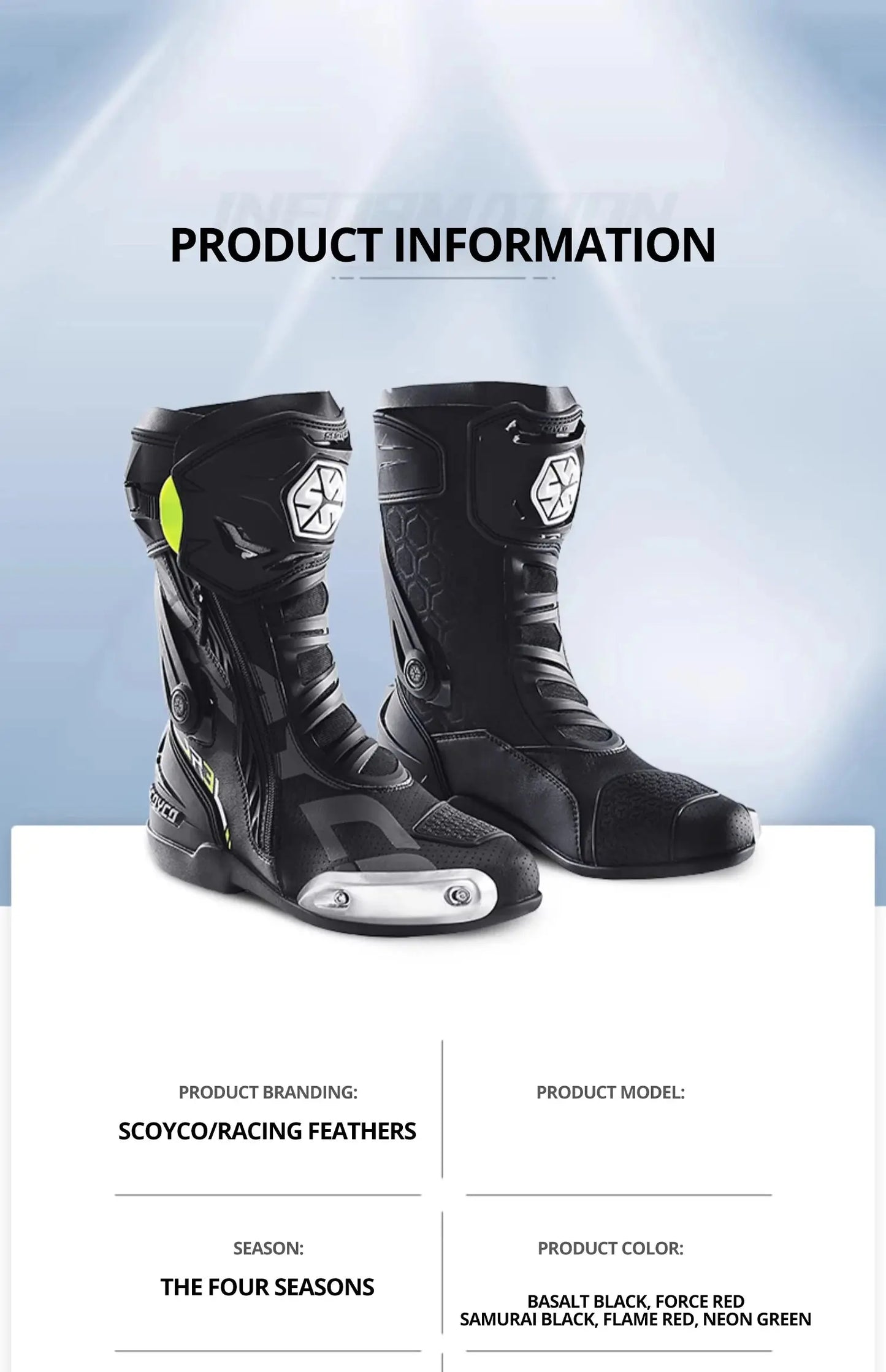 anti-slip boots racing LanRider