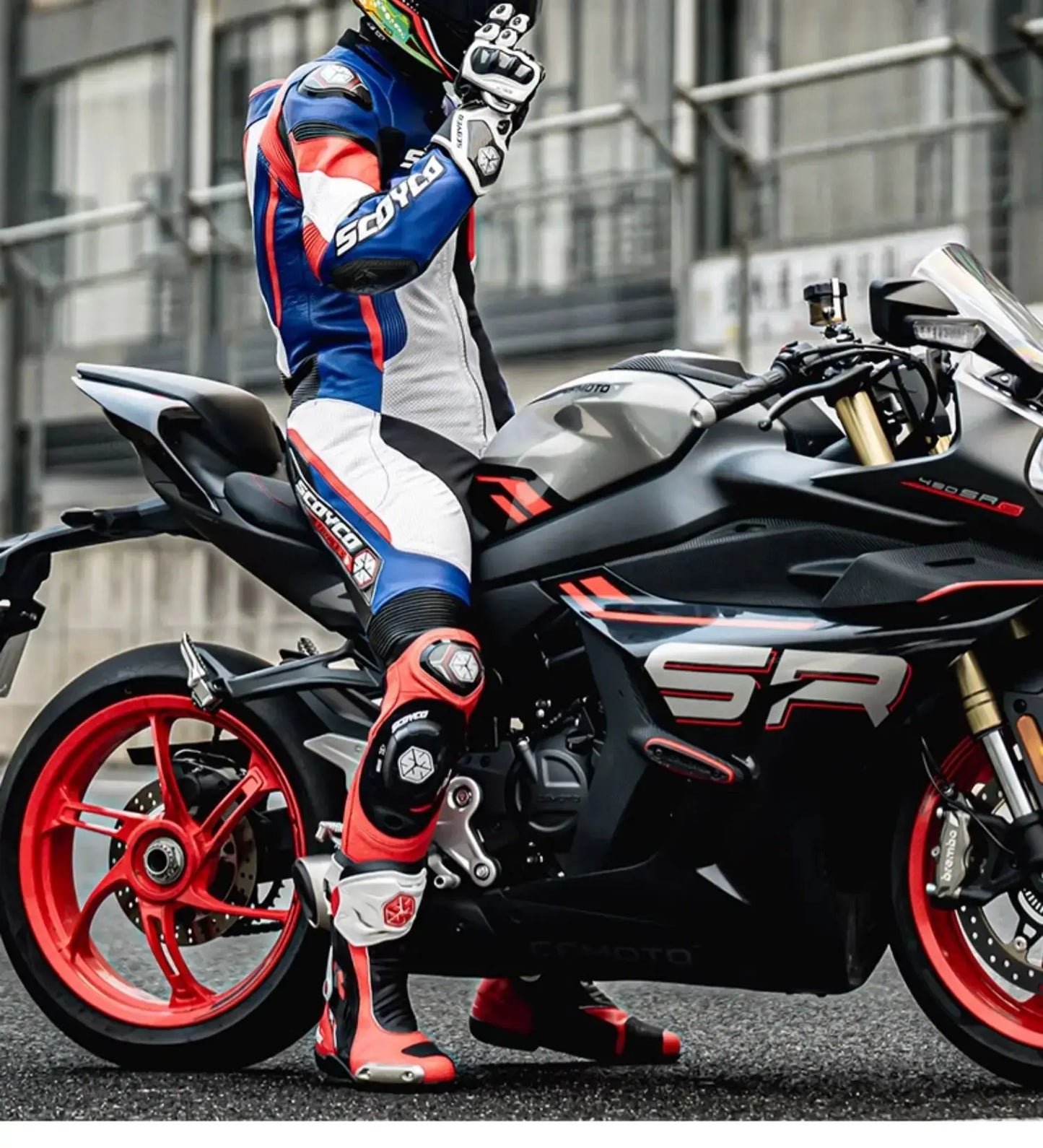anti-slip boots racing LanRider