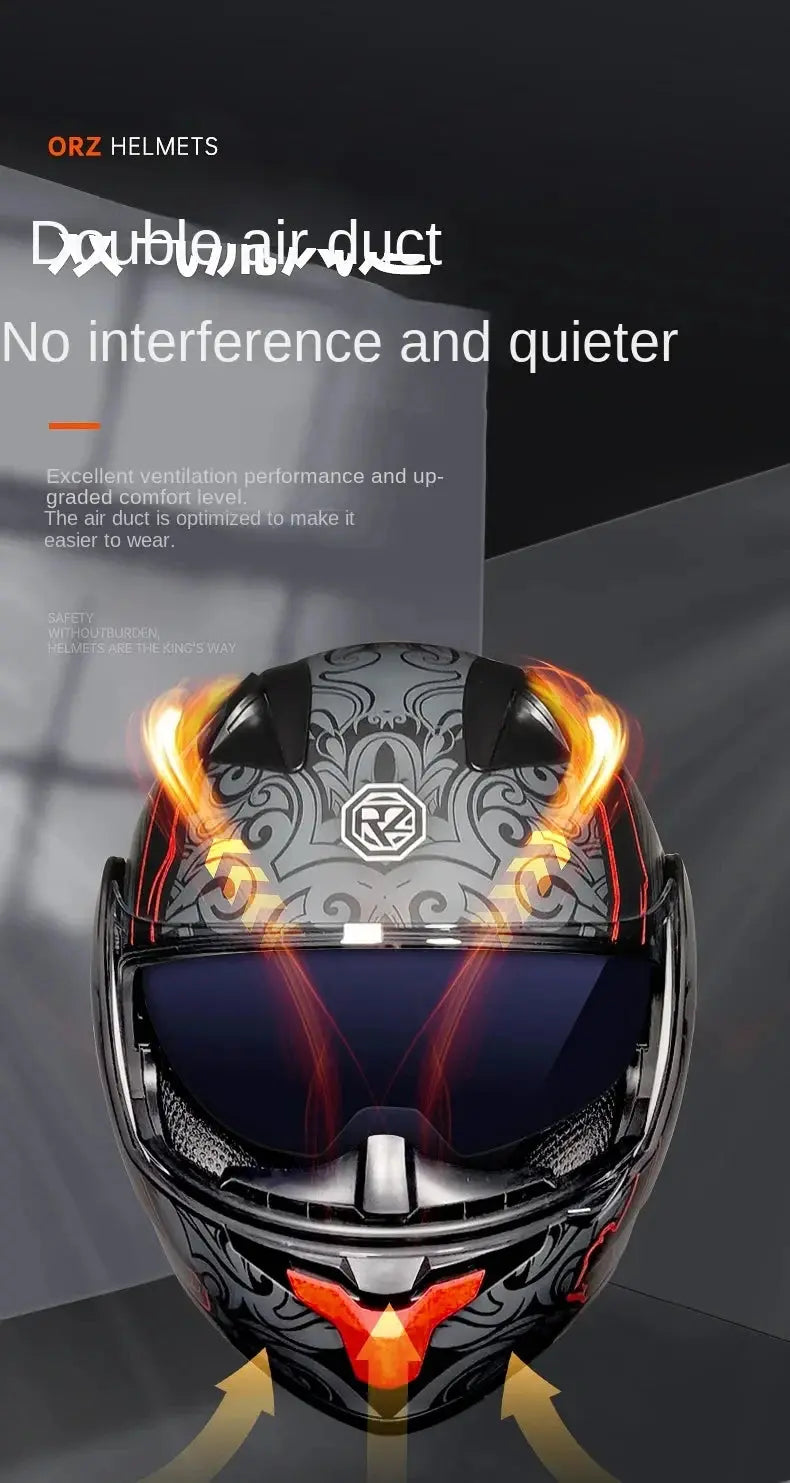 Semi-Full Helmet – Adhesive LanRider