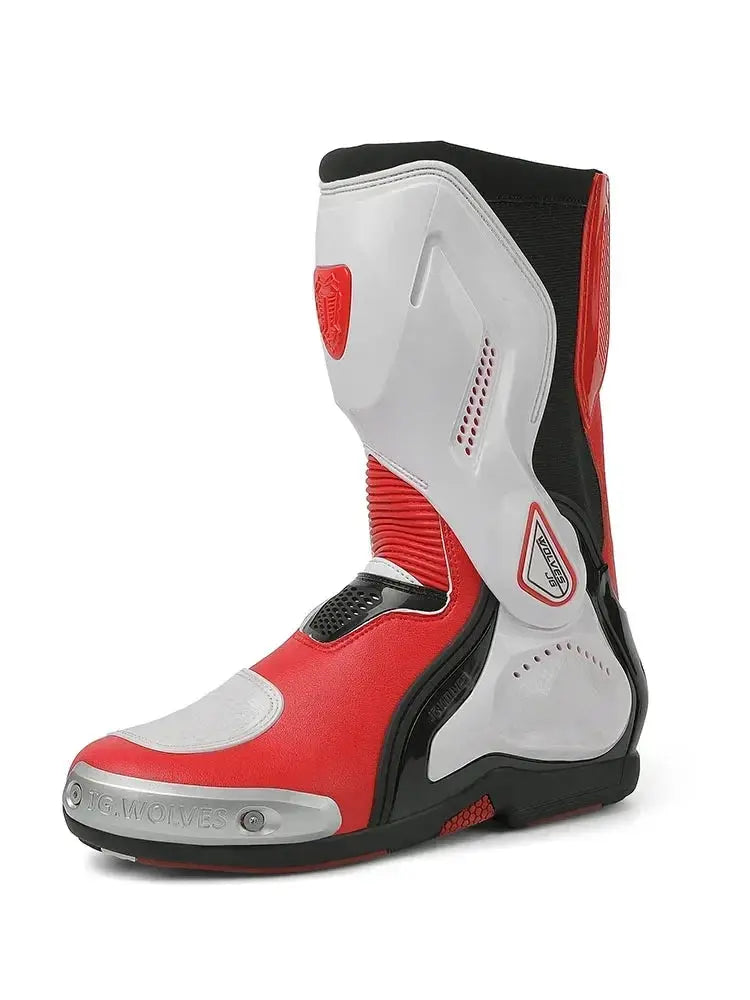 Motorcycle Racing Boots – Breathable & Protective LanRider