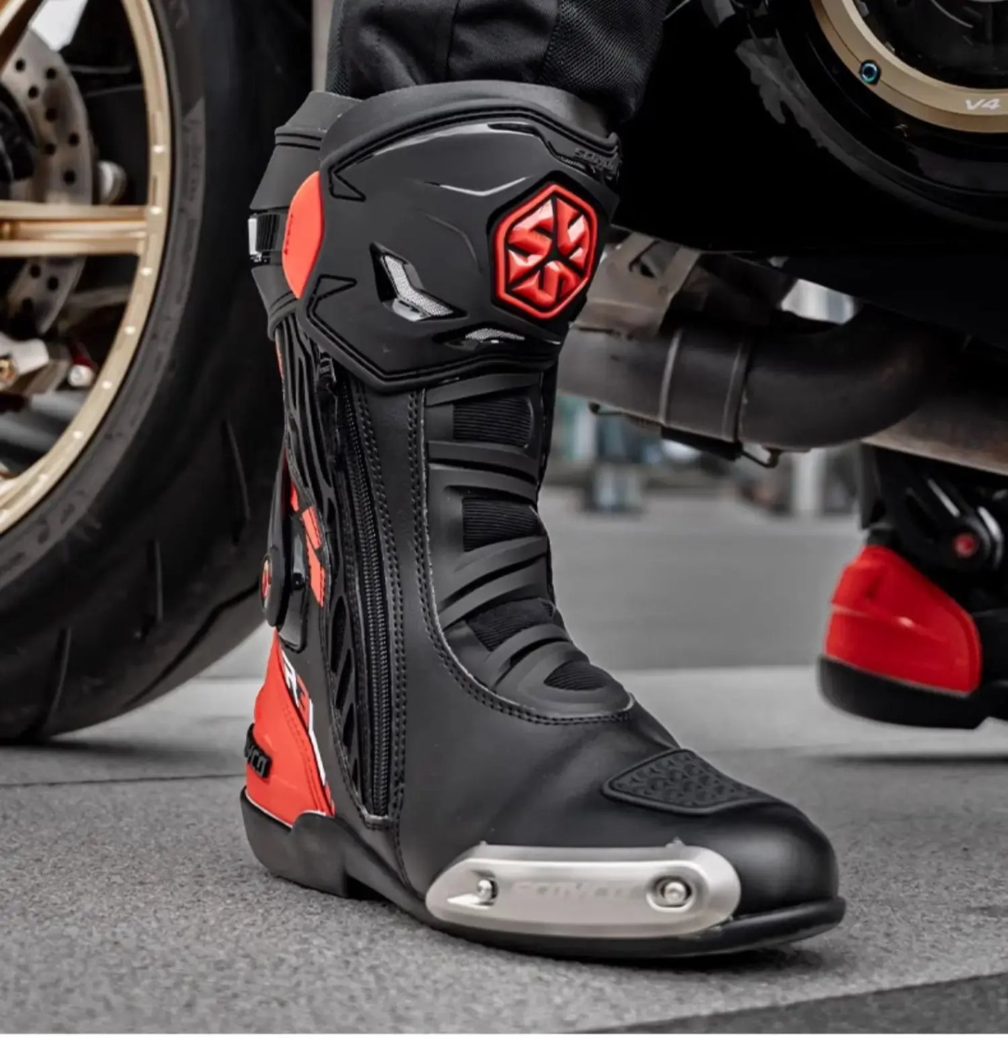 anti-slip boots racing LanRider