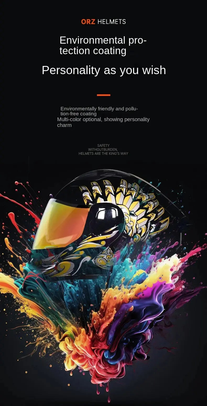 Semi-Full Helmet – Adhesive LanRider