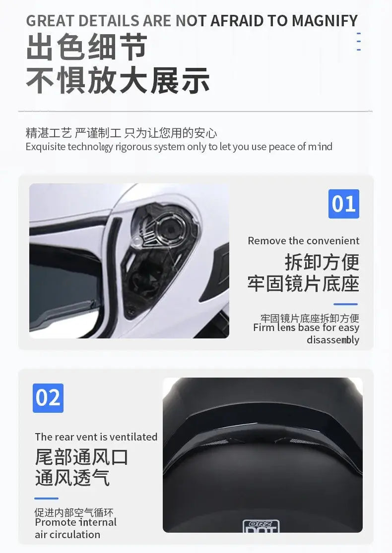 Double Visor Helmet LanRider