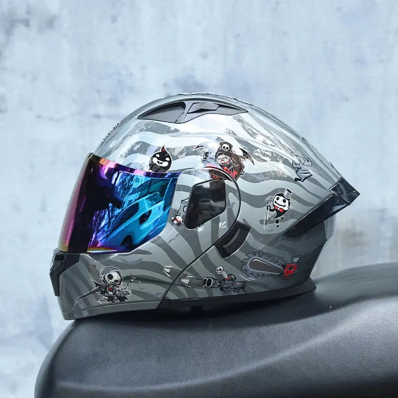 Semi-Full Helmet – Adhesive LanRider