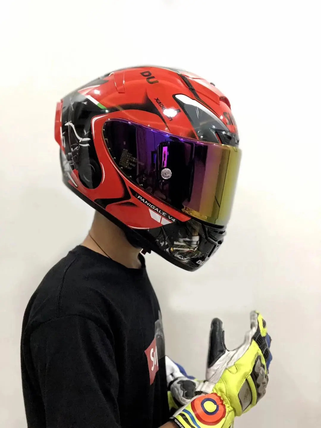 Shoei X14 Red Full-Face Motorcycle Helmet – Racing LanRider