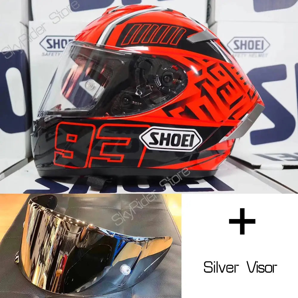 Helmet shoei X-14 x14 RED LanRider