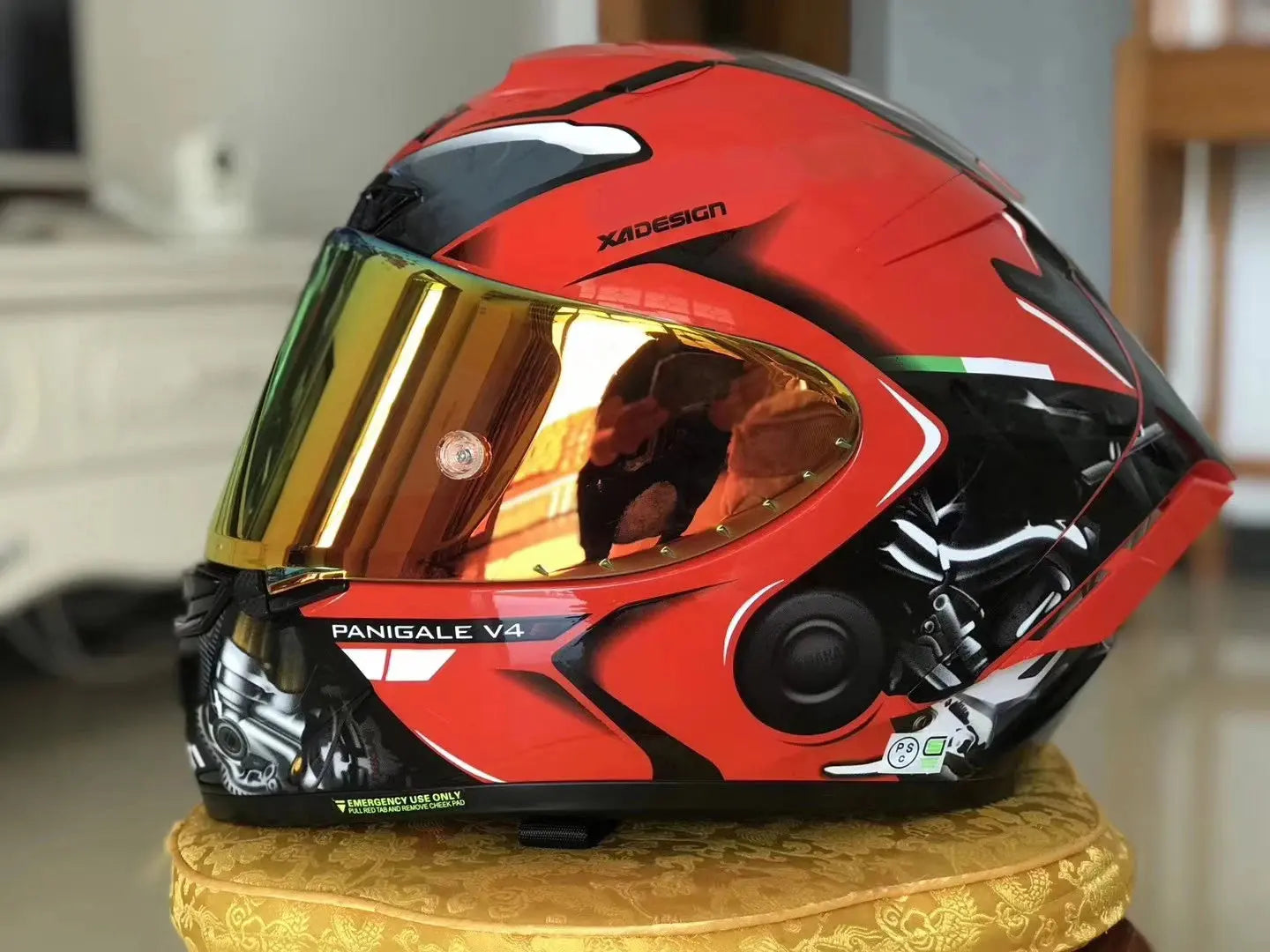 Shoei X14 Red Full-Face Motorcycle Helmet – Racing LanRider