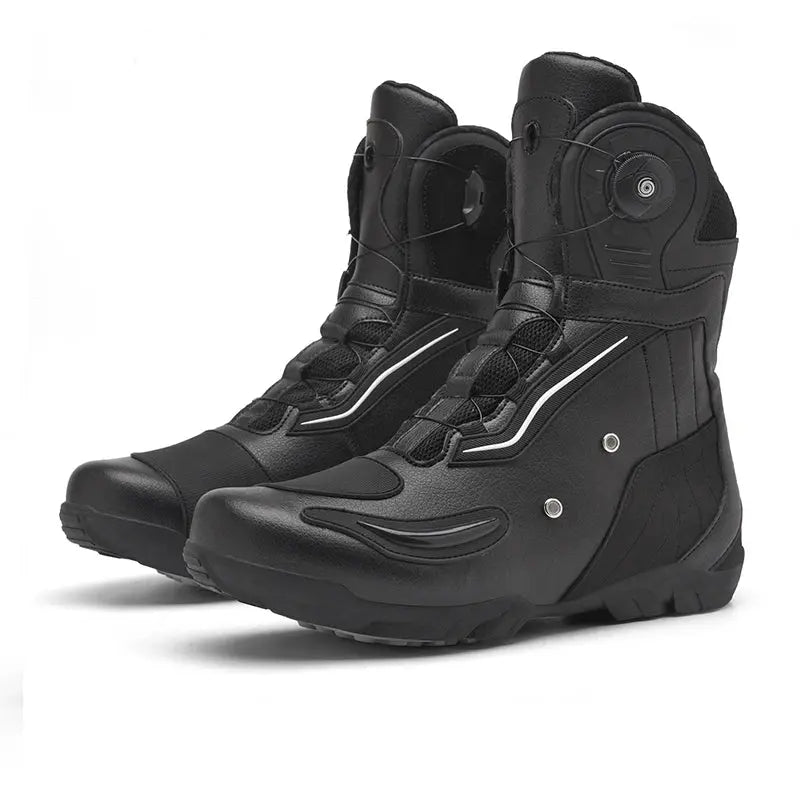 Retro Biker Boots – Durable, Anti-Slip & Comfort LanRider