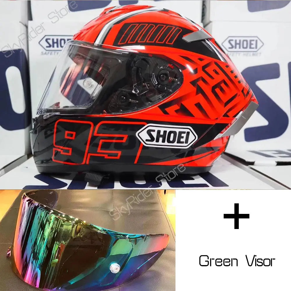 Helmet shoei X-14 x14 RED LanRider