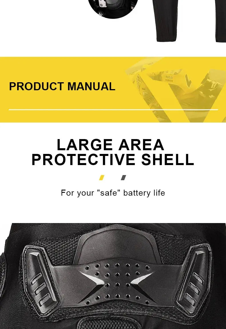 Motorcycle Armor Jacket – Racing Protective Gear for Motocross & ATV LanRider